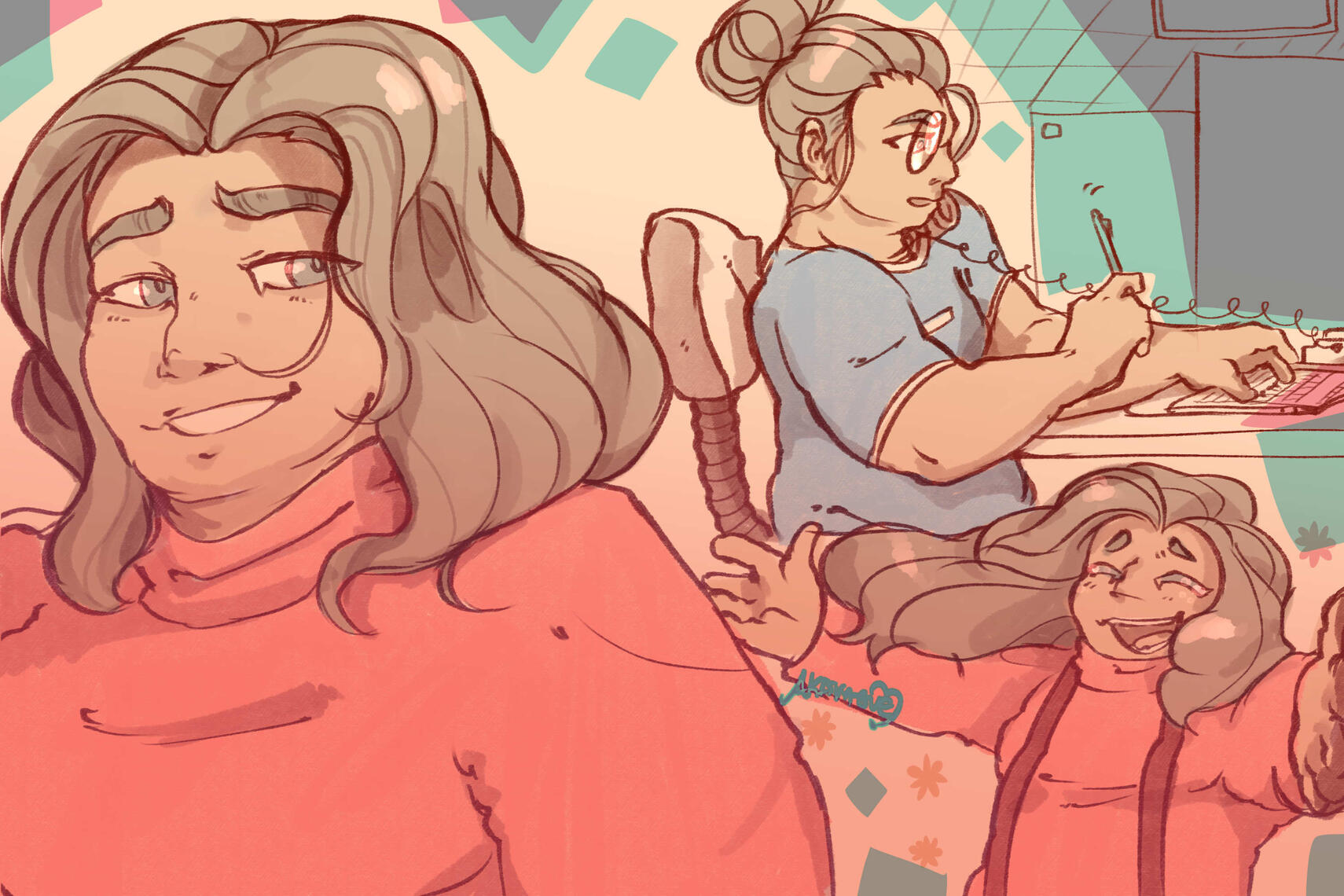 character sketch sheet